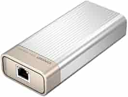 QNAPキューナップ　QNA-UC10G1SF 10GSFP+ QNA-UC10G1SF | USB 4 Type-C to 10GbE SFP+ Network Adapter